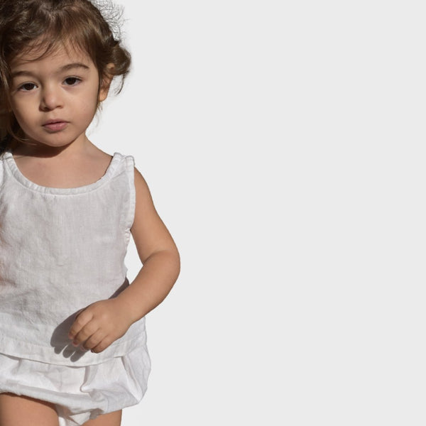 Fanélla Linen Singlet - EVA SAINT